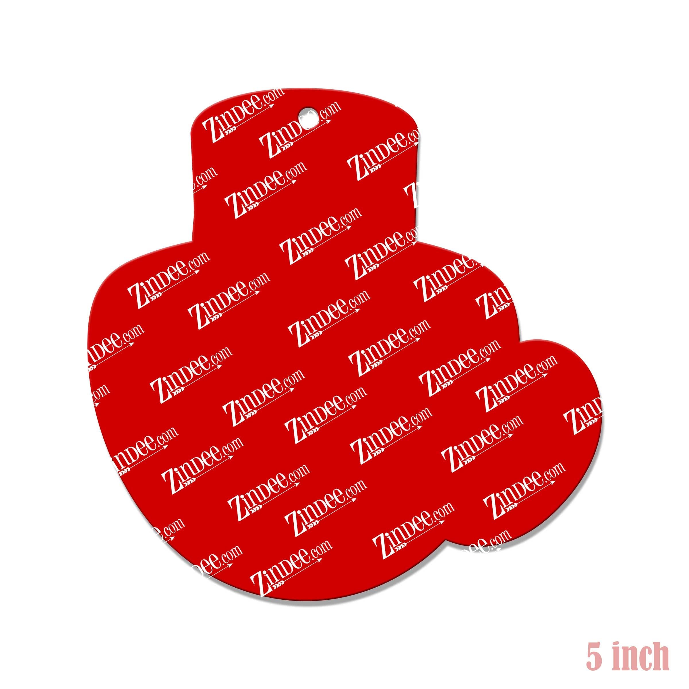 Marshmallow Mug Ornament (1) acrylic blank (5 inch)