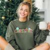 Simple Merry Christmas DTF Transfer