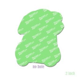 Alternative view of Toy Car Christmas – Acrylic Badge Reel Blank (2") No Hole | Optional Sticker or UV DTF