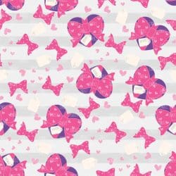 Bow Tied Heart seamless (vinyl)