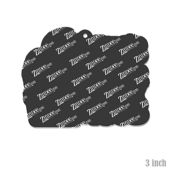 Hugs and Chicky Nugs – Acrylic Keychain Blank (3") | Optional Sticker or UV DTF - Image 2