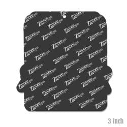 Alternative view of Kissing Booth – Acrylic Keychain Blank (3") | Optional Sticker or UV DTF