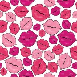 Kissy Lips seamless (vinyl)