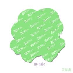 Alternative view of Love Cloud Heart Drops – Acrylic Badge Reel Blank (2") No Hole | Optional Sticker or UV DTF