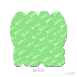 Alternative view of I Have Rabies – Acrylic Badge Reel Blank (2") No Hole | Optional Sticker or UV DTF