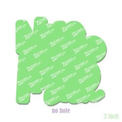 Alternative view of Nuc Med Tech – Acrylic Badge Reel Blank (2") No Hole | Optional Sticker or UV DTF