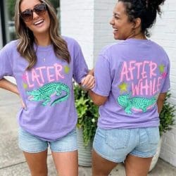 Alternative view of Later Gator/ After While DTF Transfer