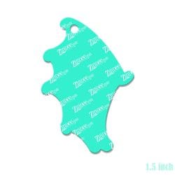Alternative view of Bat Dragon Wing – Mini Acrylic Charm Blank (1.5") | Optional Sticker or UV DTF