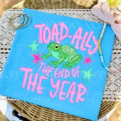 Teacher Toad DTF Transfer