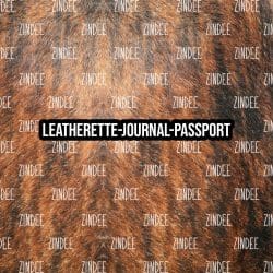 Brindle - Journal- PASSPORT Size (Faux Leather)