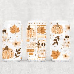 I love Fall most of All UV DTF Can Wrap