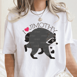Jimothy Raccoon DTF Transfer