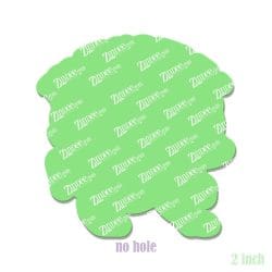 Alternative view of Jimothy Raccoon - Badge Reel Blank (2") NO HOLE | Also Available as Sticker or UV DTF