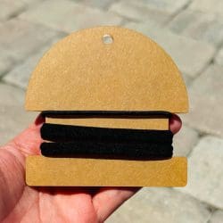 Alternative view of Top Arch Hair Tie Holder- Ponytail | Also Available as Sticker or UV DTF