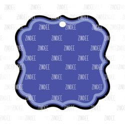 Bracket Frame Hair Tie Holder- Ponytail | Also Available as Sticker or UV DTF