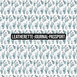 Cactus - Journal- PASSPORT Size (Faux Leather)