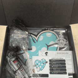 Custom- Glass Rhinestone Art Box
