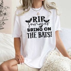 RIP Summer Bring on the Bats DTF Transfer